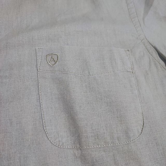 Camisa Lino Alvaro Moreno Talla M Beige