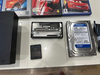 ps2 fat + juegos