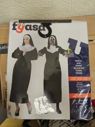 Disfraz Monja Fyasa Talla S