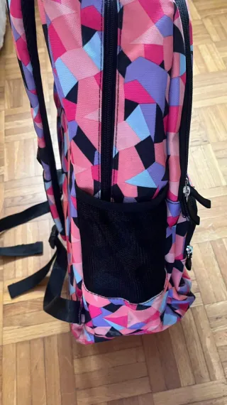 Zaino Rosa Geometrico