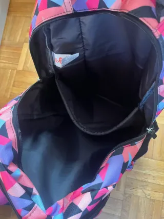 Zaino Rosa Geometrico