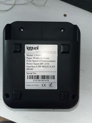 Impresora IGGUAL negro