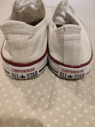 Converse All Star Blancas Talla 40