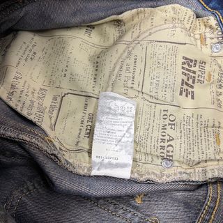 Super Rifle Jeans Strappato Ricamato W34 Vintage