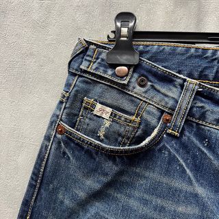 Super Rifle Jeans Strappato Ricamato W34 Vintage
