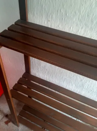 Estantería de madera 5 baldas