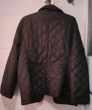 Chaquetón / parka acolchada mujer Talla 50 marrón