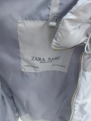 Cazadora Zara Basic Beige