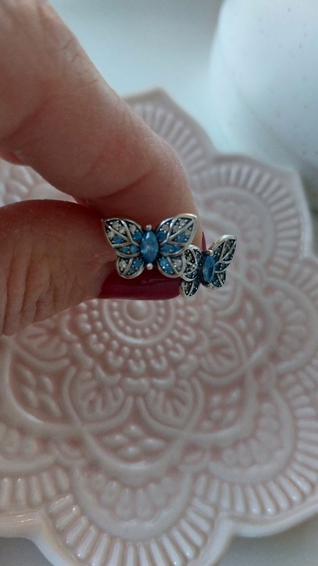 orecchini e anello  stile vintage placcato argento