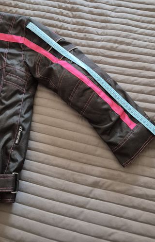 Chaqueta Aspen Infantil Talla XL Negra y Rosa