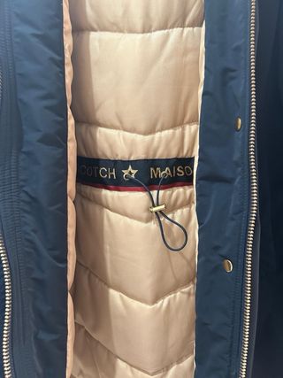Parka Scotch & Soda azul