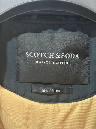 Parka Scotch & Soda azul