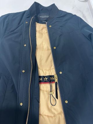 Parka Scotch & Soda azul