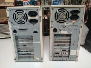 PC Retro 90s Beige/Gris