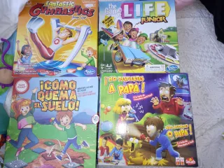 Juegos de mesa: Fantastic Gymnastics, Life Junior,