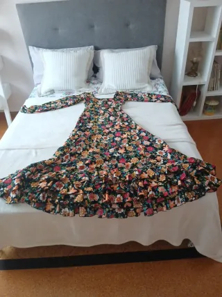 Traje de Flamenco Largo Estampado hecho a medida