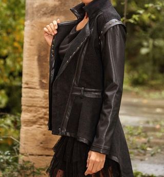 Chaqueta/Chaleco Negro capriche, camaleonica

