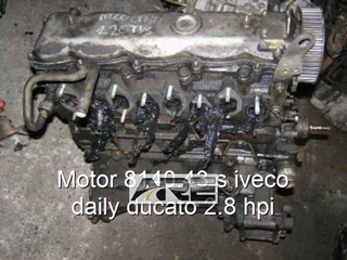 Motor 8140.43 s iveco daily ducato 2.8 hpi