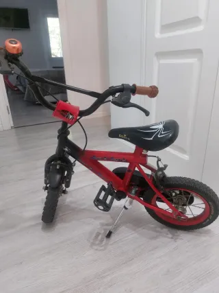 Bicicleta infantil Spiderman (3 a 5 años)