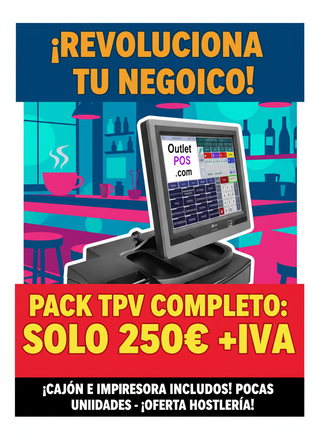 Pack TPV NCR Completo - Últimas Unidades