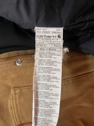 Chaqueta Carhartt Full Swing vintage workwear 