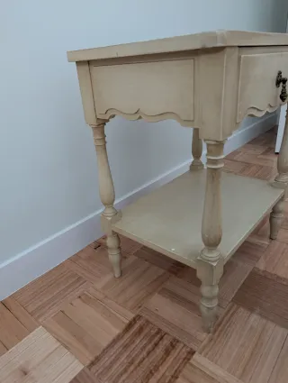 Mesa Auxiliar Vintage Shabby Chic
