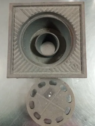 Sumidero de hierro fundido 15x15