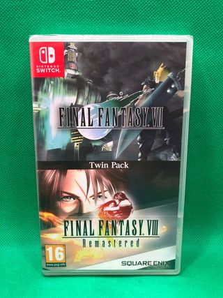 Final Fantasy VII & VIII Twin Pack Switch NUEVO