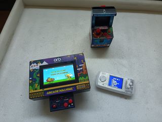 LOTE 3 MÁQUINAS ARCADE ORB GAMING