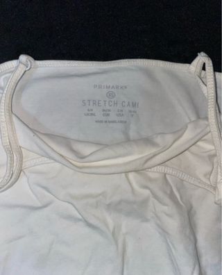 Camiseta básica tirantes