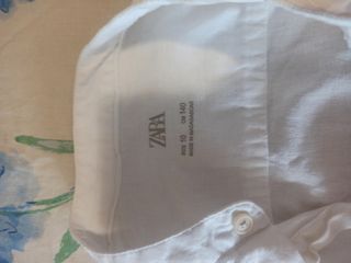 Camisa ZARA niño blanca