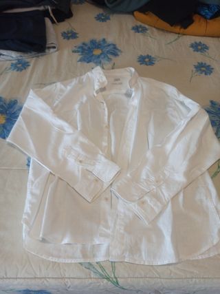 Camisa ZARA niño blanca