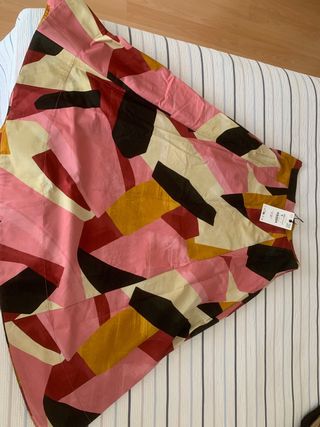 Falda larga Zara Talla XS Multicolor