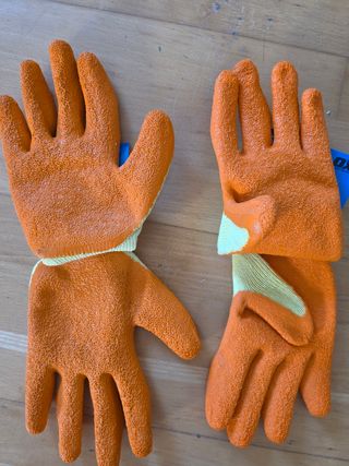 2 Pares Guantes Agarre Látex Talla XL OX