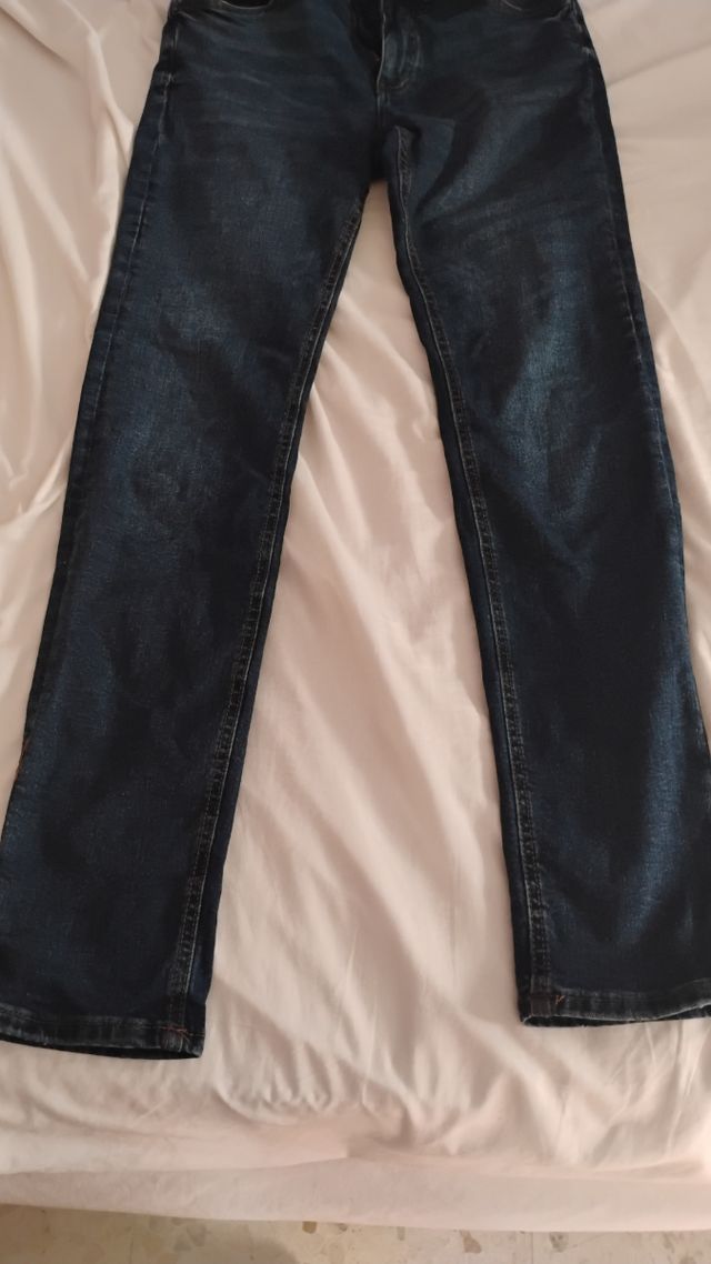 Vaqueros skinny Springfield azules