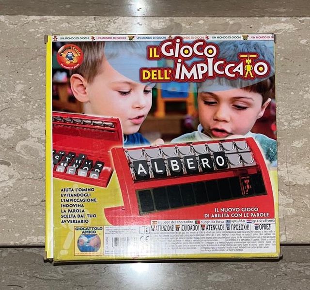 Gioco da tavolo Il gioco dell'impiccato