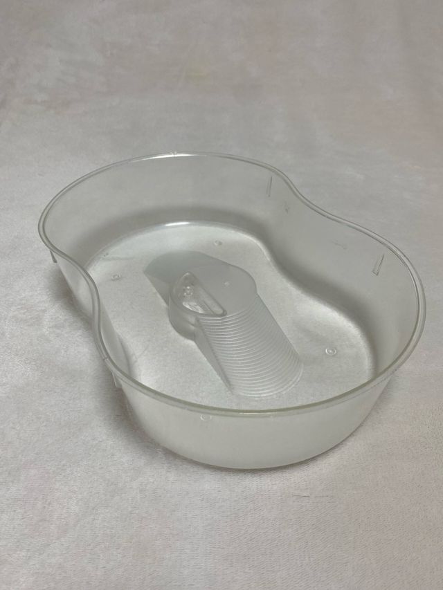 Tortuguera transparente