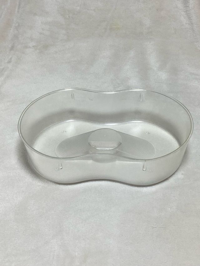 Tortuguera transparente