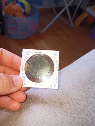 Moneda antigua coleccionistas10  céntimos 1879