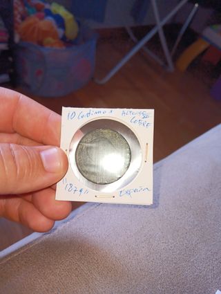 Moneda antigua coleccionistas10  céntimos 1879