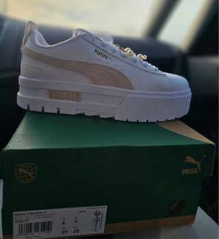 Zapatillas Puma Mayze Coquette Jr doradaso