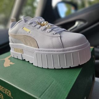 Zapatillas Puma Mayze Coquette Jr doradaso