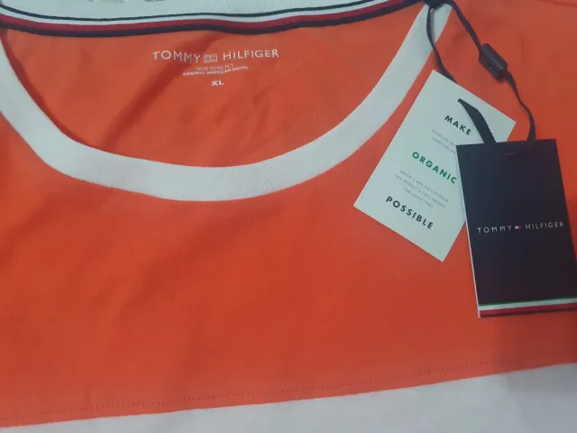 Camiseta Tommy Hilfiger Color Block Talla XL