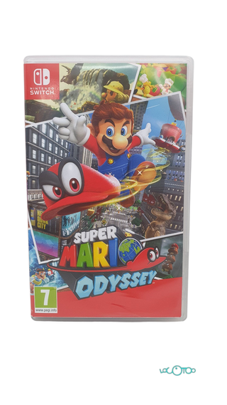 Videojuego Super Mario Odyssey Nintendo Switch