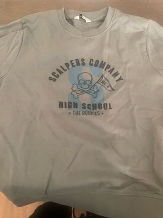 Sudadera Scalpers niño verde M