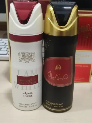 Lote Perfumes Desodorantes spray Árabes 