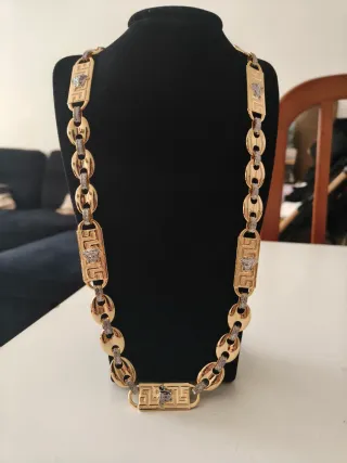 Cadena Oro Calabrote 65cm Versace