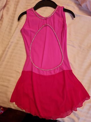 2 Body pattinaggio artistico con strass