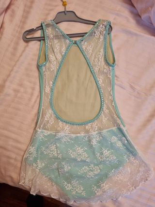 2 Body pattinaggio artistico con strass