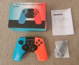 Mando Nintendo Switch 8BitDo Azul/Rojo